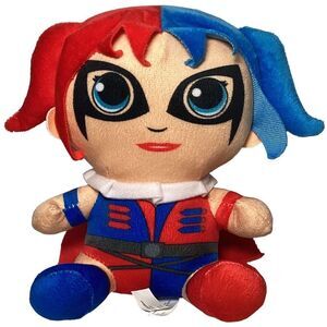 Harley Quinn Justice League‎ DC Comics Stuffed Plush Doll Toy Factory 6" EUC